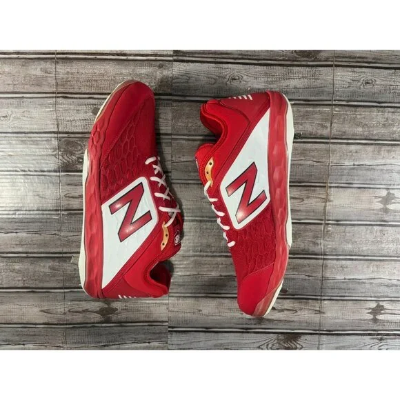 New Balance Baseball Cleats L3000TR4 size 17 D color red Brand New - Picture 6 of 13